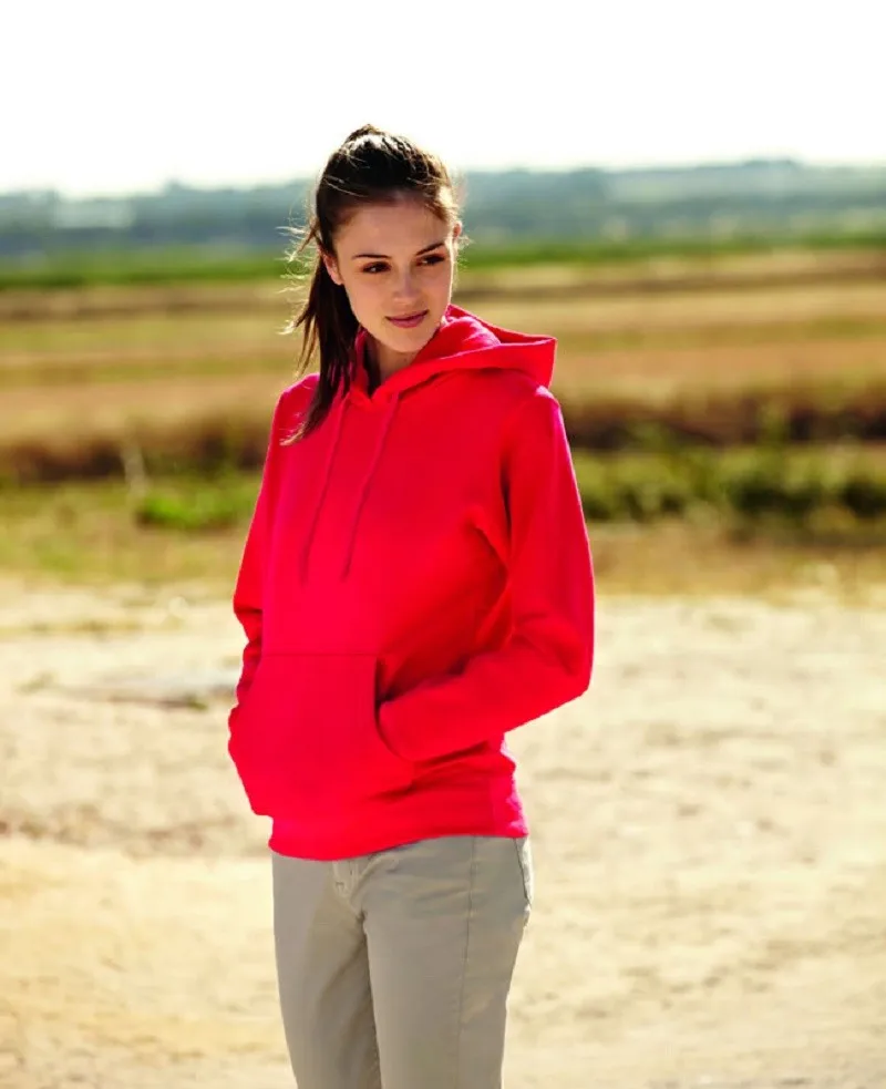 

4 Colors All Match Casual Sweatshirts Women Autumn Winter Tops 2018 Hooded Long Sleeve Red Harajuku Hoodies Sudaderas Mujer
