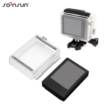 

SOONSUN External LCD BacPac Screen Display Monitor w/ Housing Backdoor Case Cover for GoPro Hero 3+ Hero3+ for Go Pro Accessory