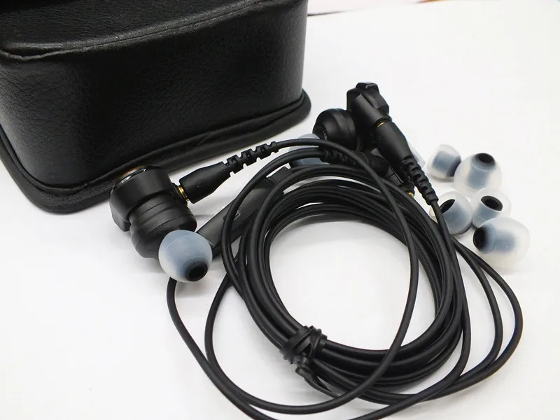 Original CKS1100/1100IS Double unit Earphones With mic Noise Cancelling Bass DJ Monitor Headset Hifi Music Earbuds MMCX Cable