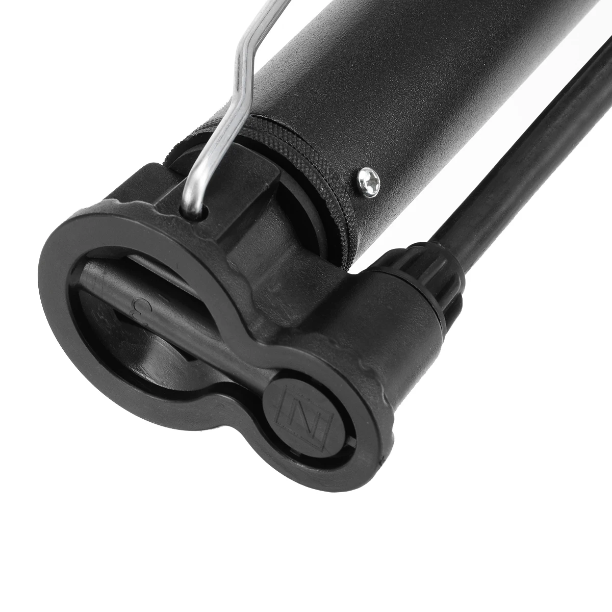 1Pcs Black Bicycle Pump High Pressure Mini Portable Bicycle Cycling Air Pump Inflator Tyre Tire Inflator For Mountain Road Bike