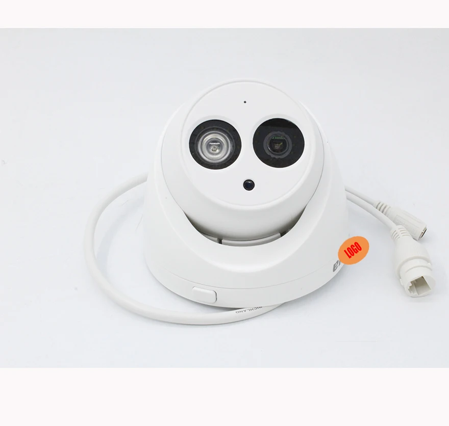 Купольная сетевая камера 4 МП POE IP IP67 H.265 встроенный микрофон с заменой для замены