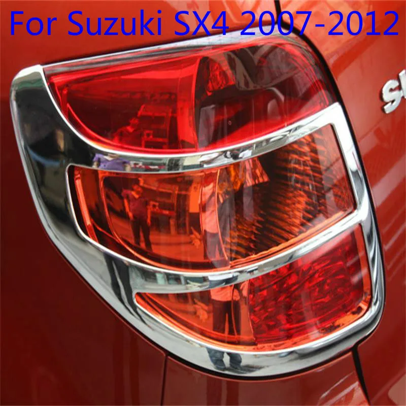 

ABS Chrome Rear headlight Lamp Cover For Suzuki SX4 2007-2012