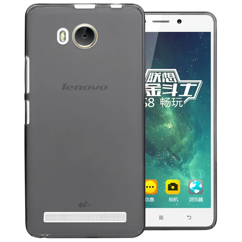 Lenovo A5860 Чехол Высокое Качество ТПУ Мягкий Для Телефона Обложка 4 Цветов 5860 Случая