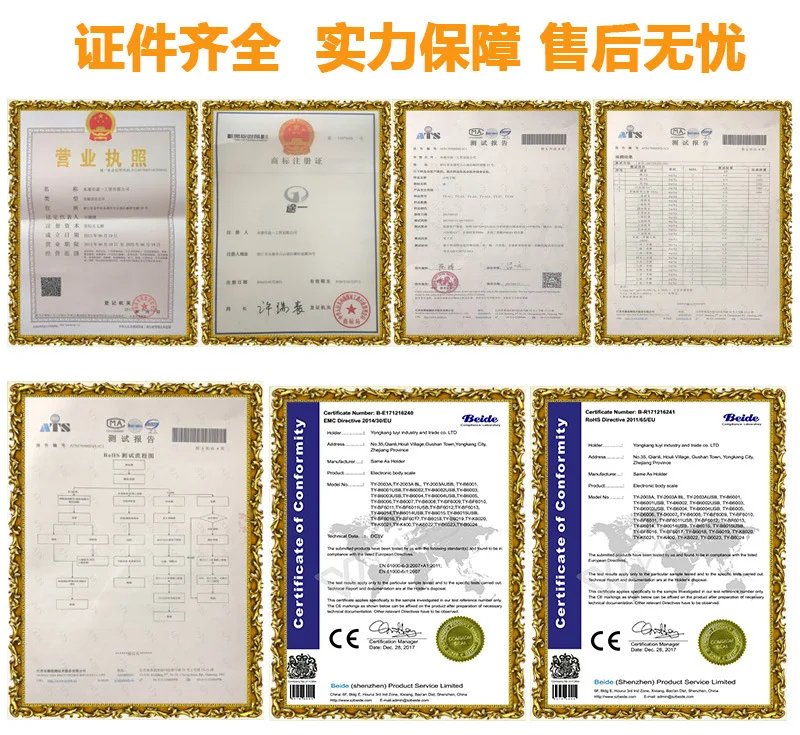 Certificates