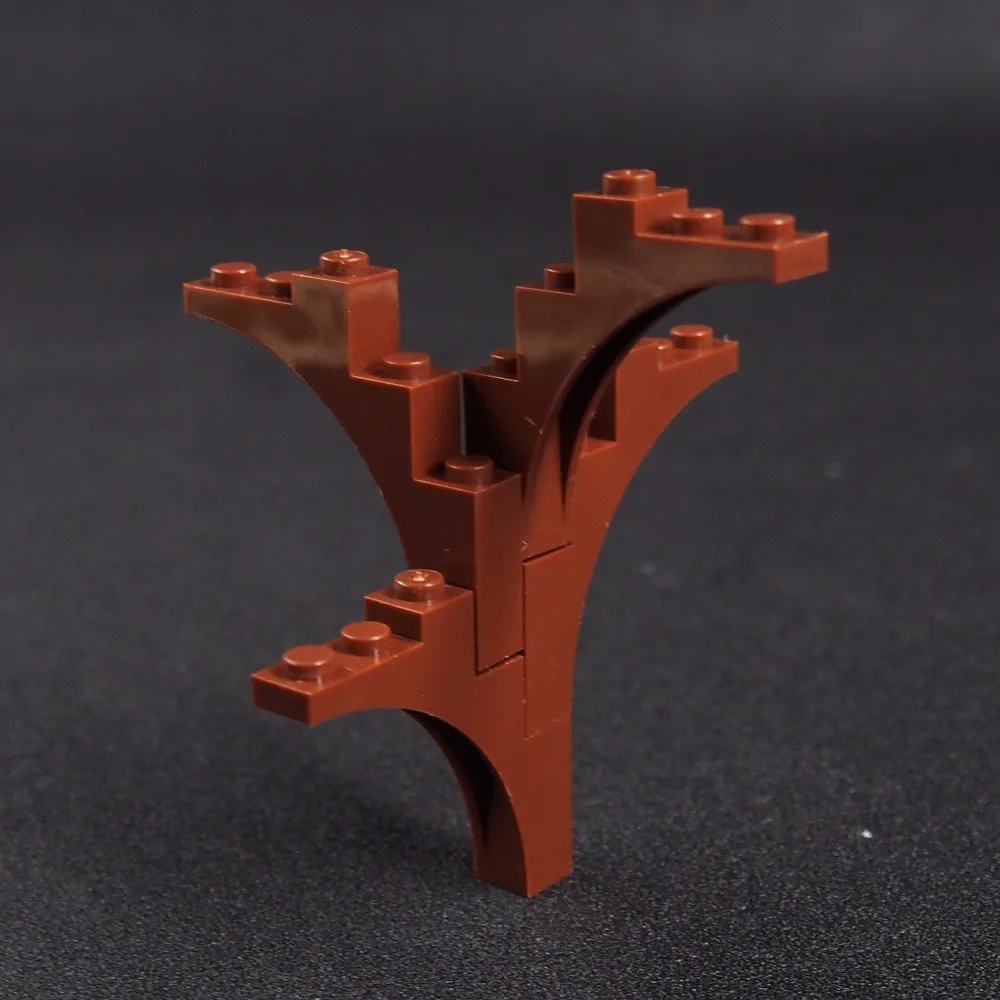 10pcs MOC City Building Blocks Tree DIY Blocks Baseplate Small Bricks Base Figures font b toys