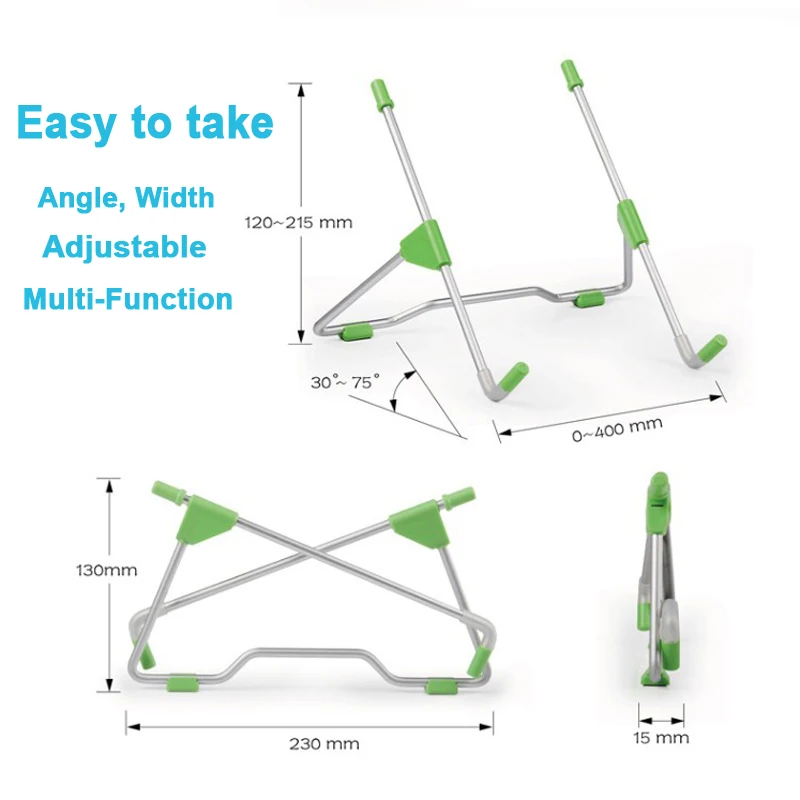  Foldable Laptop Stand Holder Adjustable Portable Lapdesks For Universal Notebook Pad 1/2/3/4mini Ta