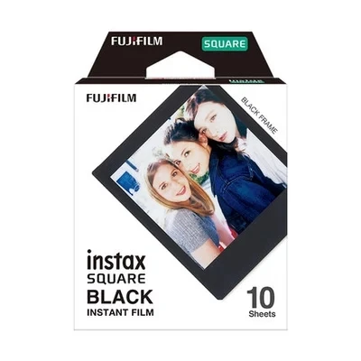 Фотобумага Fujifilm Instax с квадратным белым краем и черными пленками(10-100 шт.) для мгновенной печати Instax SQ10 SQ6 SP-3