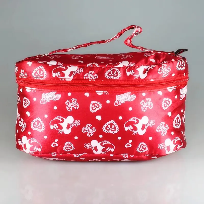 

2019 New Fashion Cosmetic Bags with Cartoon Character Mickey for Women Cosmetic case Makeup Storage Bags