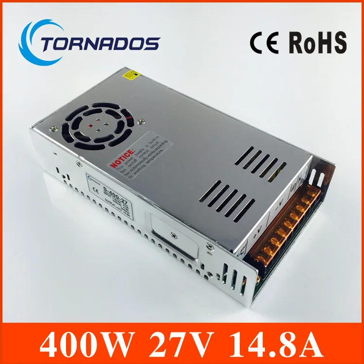 400W 27V 14.8A Single Output Switching power supply AC TO DC S 400 27