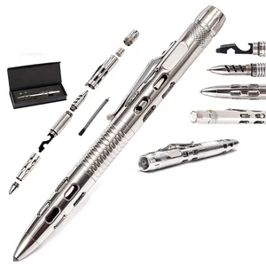5pcs Stainless Steel Tactical Pen Self Defense Weapon Military & Police Grade Survival Tools Gift Boxed Kit 5pcs Stainless Steel Tactical Pen Self Defense Weapon Military & Police Grade Survival Tools Gift Boxed Kit