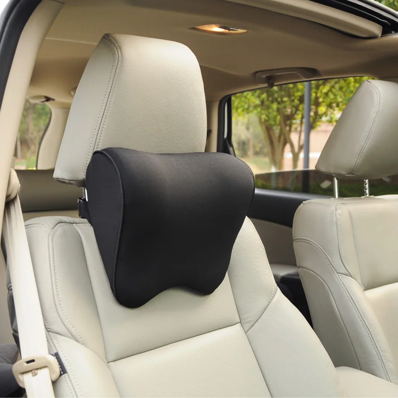 

1Pcs Neck Pillow Space Cotton Car Headrest Breathable Memory Foam Cushion Neck Guard Protection Rest Car Seat Headrest Pillow