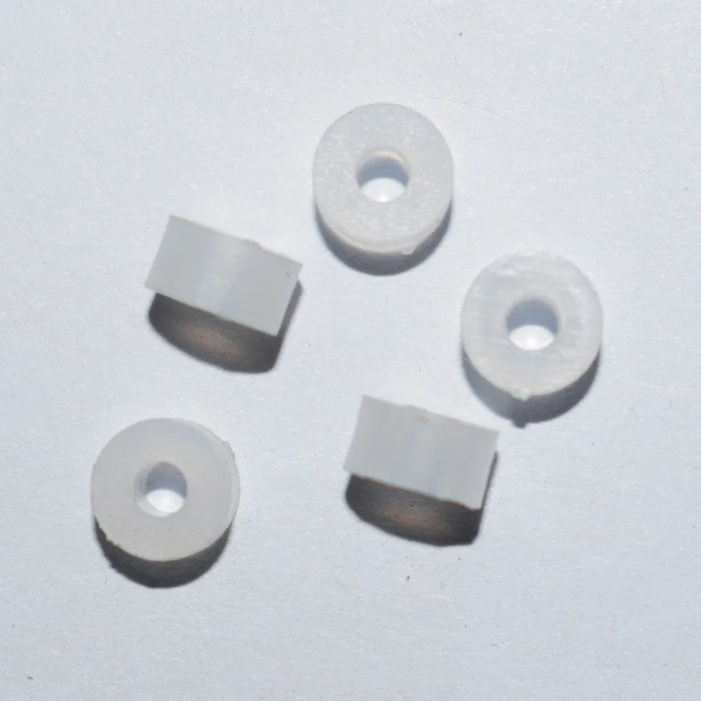 

100/1000/10000pcs 2A plastic flexible sleeve inner diameter 2MM card position plastic gasket washer DIY toy science model parts