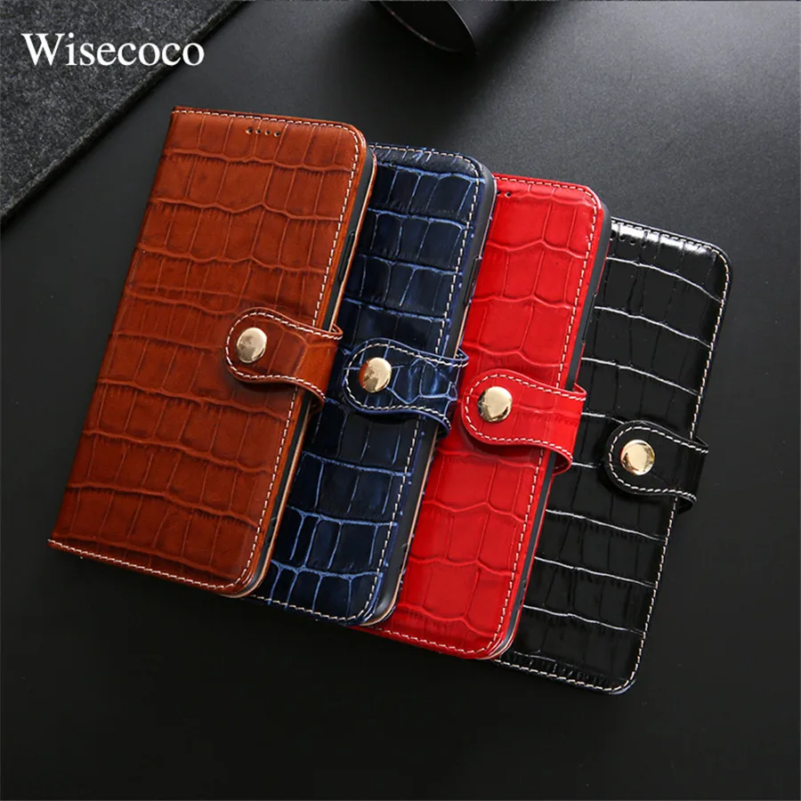 

Luxury Wallet Case for Iphone Xs Max Xr X 8 7 Plus Genuine Leather Crocodile Pattern Magnetic Flip Book Card Holder Stand Cover