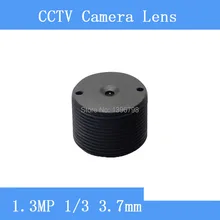 Infrared surveillance camera 1.3MP cylindrical shaped pinhole lens 3.7mm M12 thread CCTV lenses