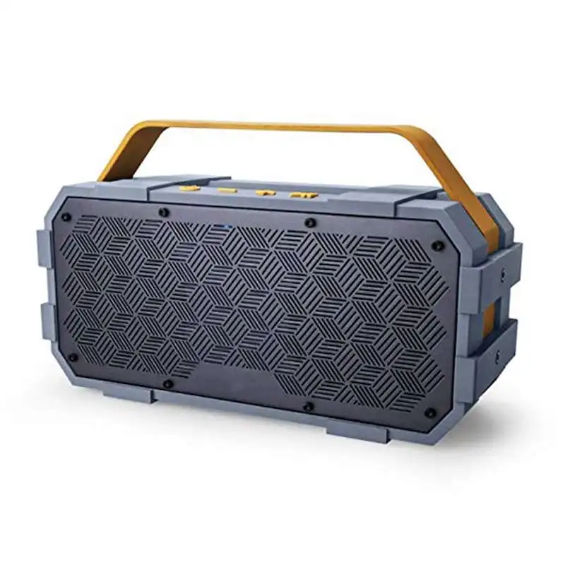 

New Bluetooth Speaker with Built in Subwoofer Big Power Driver Generous Outdoor Design IPX5 Water Resistant Rugged Suitable Size