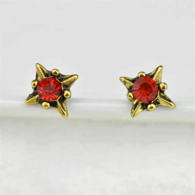 gold earrings set