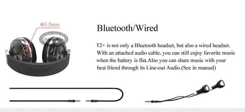 Bluedio T2+ беспроводные Bluetooth 5,0 приложения стерео наушники sd-карта и fm-радио гарнитуры с микрофоном Звук высоких басов