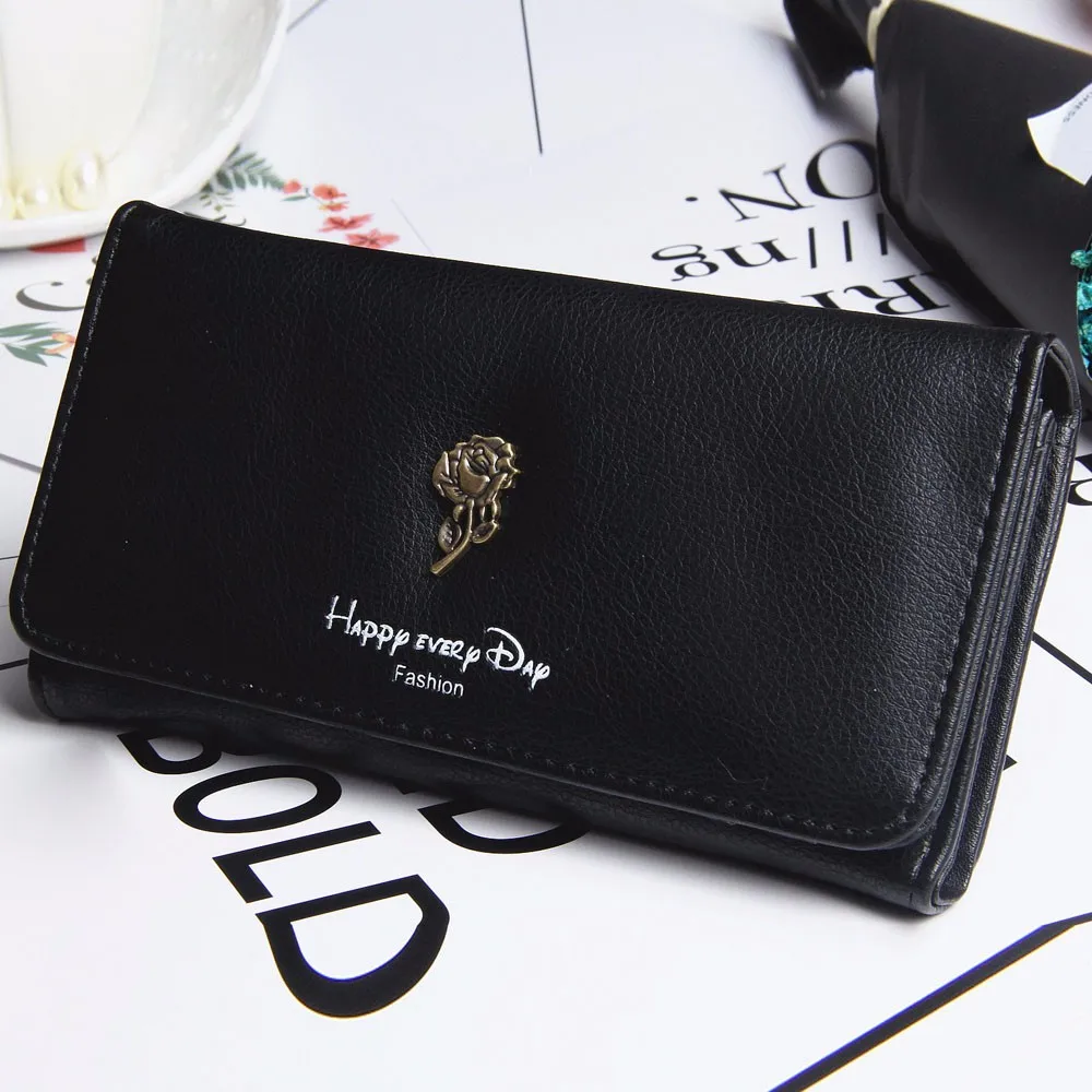 

Women Simple Coin Purse Long Wallet Card Holders Handbag Bag Female Gift Woman's wallet