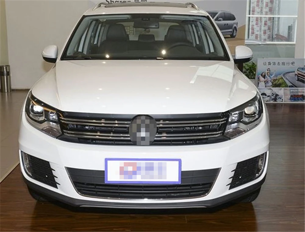 Для Volkswagen VW Tiguan 2013 Автомобильные фары прозрачные линзы Авто оболочка Крышка