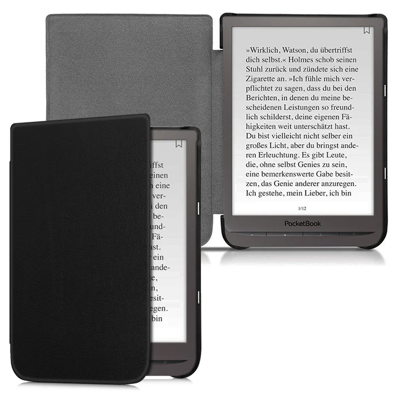 BOZHUORUI смарт чехол для 7 8 &quotPocketBook 740 InkPad 3 читалка с автовключение/сна Магнитная
