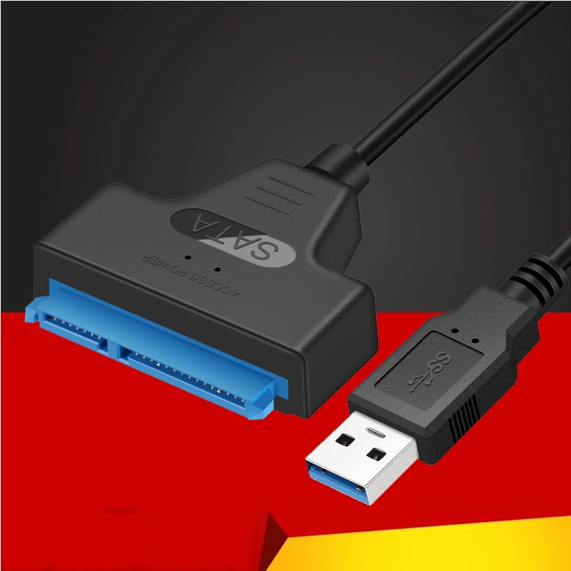 New Usb 3.0 Sata 3 Cable Sata To Usb To 6 Gbps Support 2.5 Inches External Ssd Hdd Hard Drive 22 Pin Sata Iii Cable Pc Hardware & Adapters - AliExpress