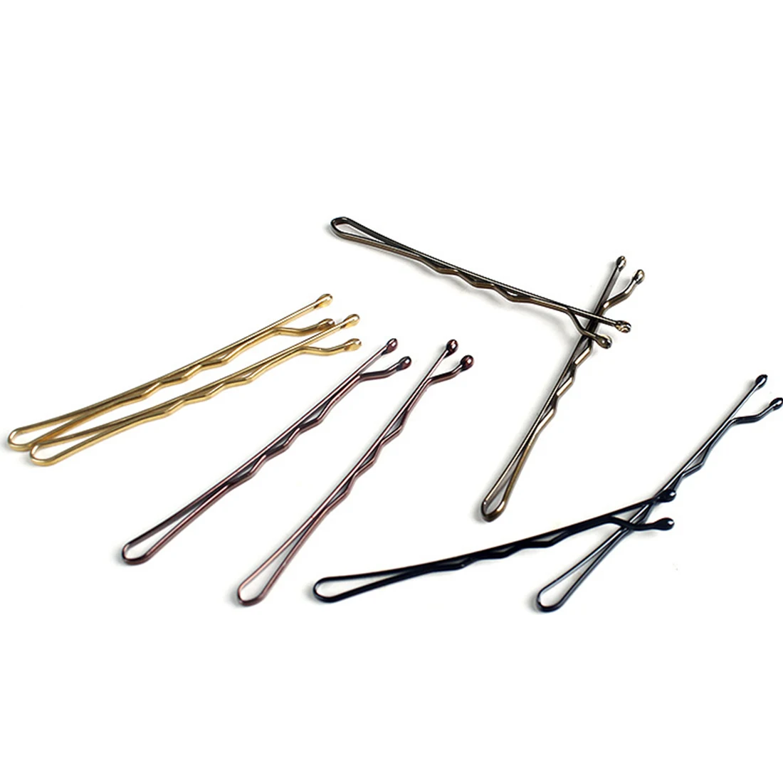 

24pcs Hair Clip Ladies Hairpins Girls Hairpin Women bangs clip Drip oil hair care black high-grade Hair Accessories
