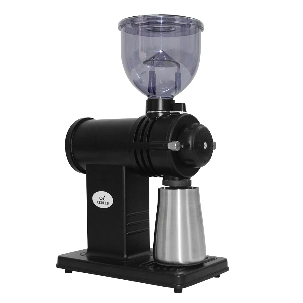 Xeoleo 8 Gears Adjustable Coffee Bean Milling Machine 74mm Flat Electric Coffee Grinding Mill Household Adjustment Espresso Mach 6