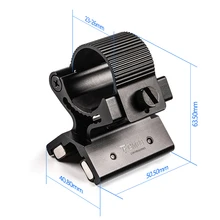 23-26 мм сильный двойной Магнитный фонарик пистолет держатель освещение для фонарь для охоты X тактическое крепление