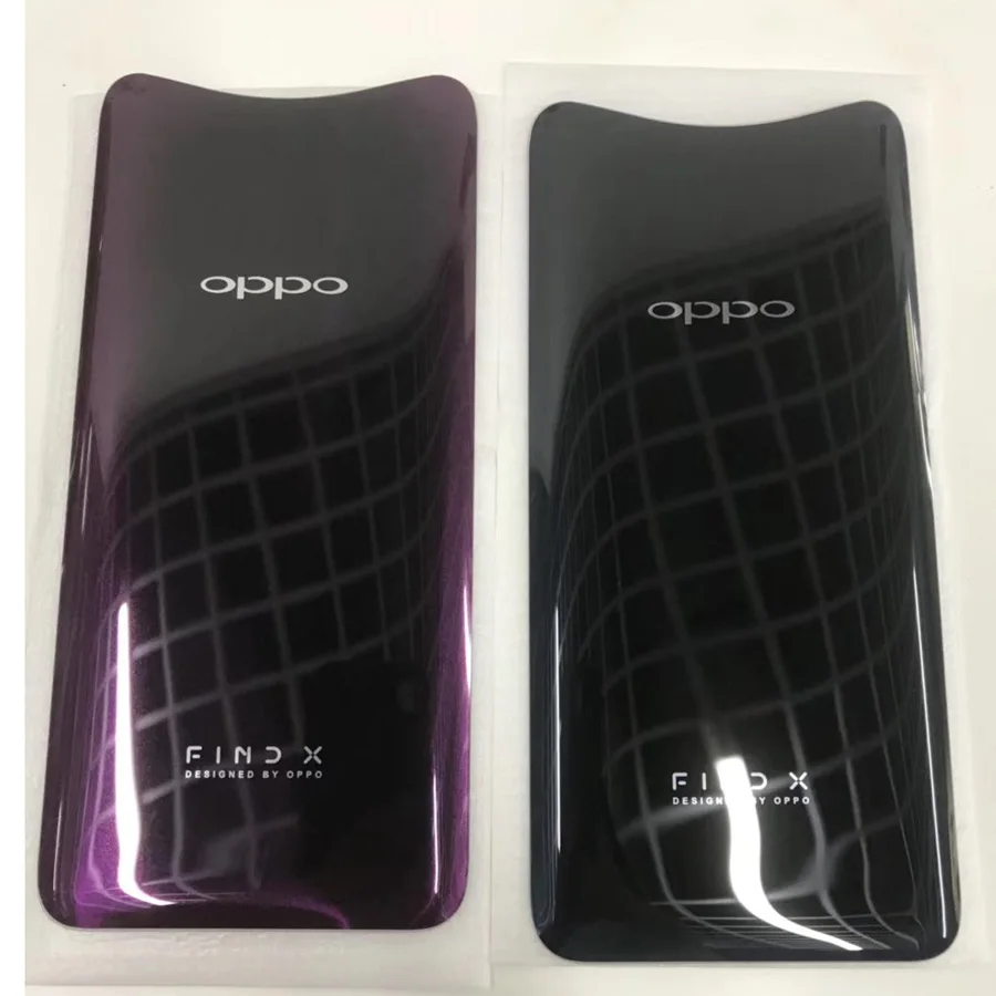 

100% New Battery Door Back Cover Housing Case For OPPO Find X with logo assembly Glass rear shell For OPPO Find X