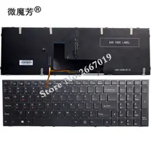 US Backlit New FOR CLEVO P651 P651SE P655 P671 P655SE P671SG P650 P651 P650SA P650SE P651SG