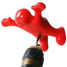 

1pc Newest Funny Happy Man Guy Wine Stopper Opener Novelty Bar Tools Eco-Friendly Wine Cork Bottle Plug Perky Barware