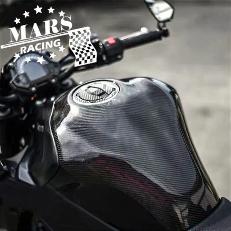 Motorcycle Accessories Z900 Kawasaki Really carbon fibre tank cover tank sticker fuel tank shield 16'-19