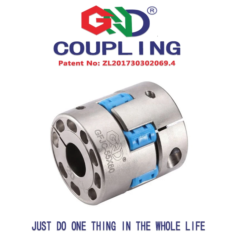 Zero backlash coupler GFJC aluminum alloy high rigidity jaw spider D95*L100 High rigidity plum