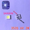 2W 6V 3535 TV Backlight LED SMD Diodes Cool White LCD TV Backlight Televisao TV Backlit Diod Lamp Repair Application 50PCS ► Photo 3/3