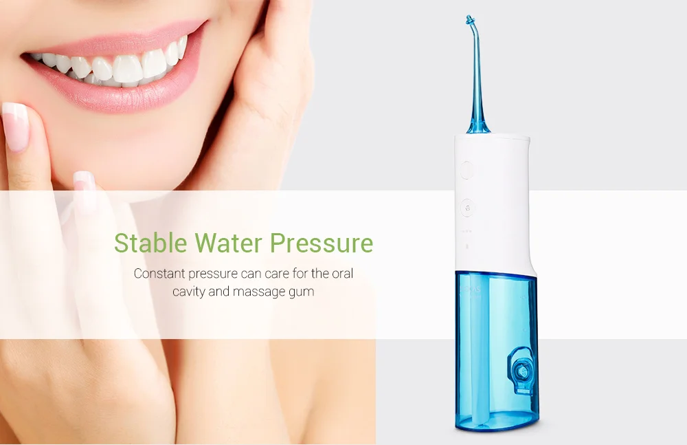 Xiaomi SOOCAS W3 Oral Irrigator  230ml Water Tank Constant Pulse Pressure Jet Cleaning Tooth Mouth Cleaner Irrigator Of the Oral (4)