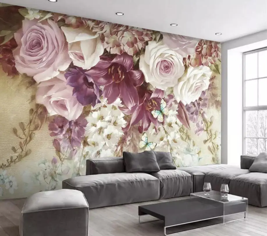 Custom flowers 3d Mural Wallpaper For Bedroom wallpaper 3d on the wall 3d Background wall wallpaper for walls 3 d Custom flowers 3d Mural Wallpaper For Bedroom wallpaper 3d on the wall 3d Background wall wallpaper for walls 3 d