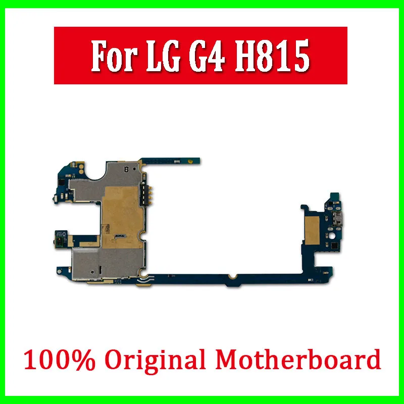 

100% Testing for LG G4 H815 Logic Boards with Android System,32gb Original unlocked for LG G4 H815 Motherboard