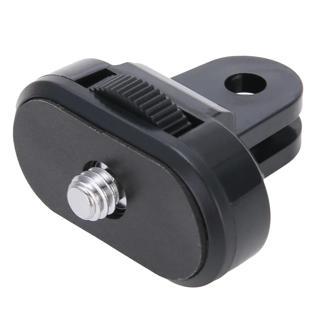 

1pc Camera Tripod Mount Adapter Plastic 1/4" Male Thread Tripod Adapters Suitable For Sony Action Cam Camera 3.8x3.2cm