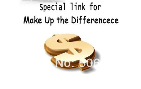 Special link for making up price difference |