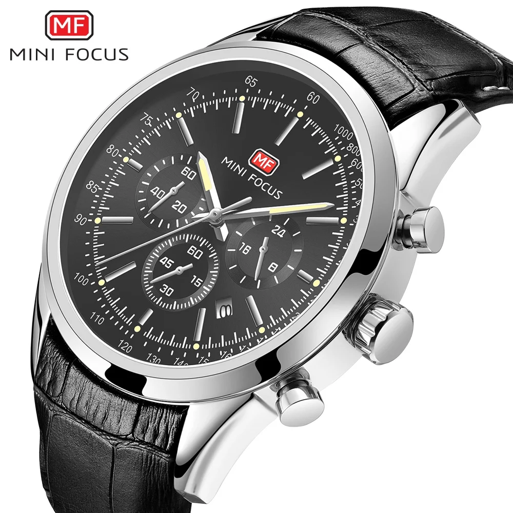 

MINIFOCUS Wrist Watch Men Top Brand Luxury Famous Male Clock Quartz Watch Wristwatch Quartz-watch Relogio Masculino MF0116G.03