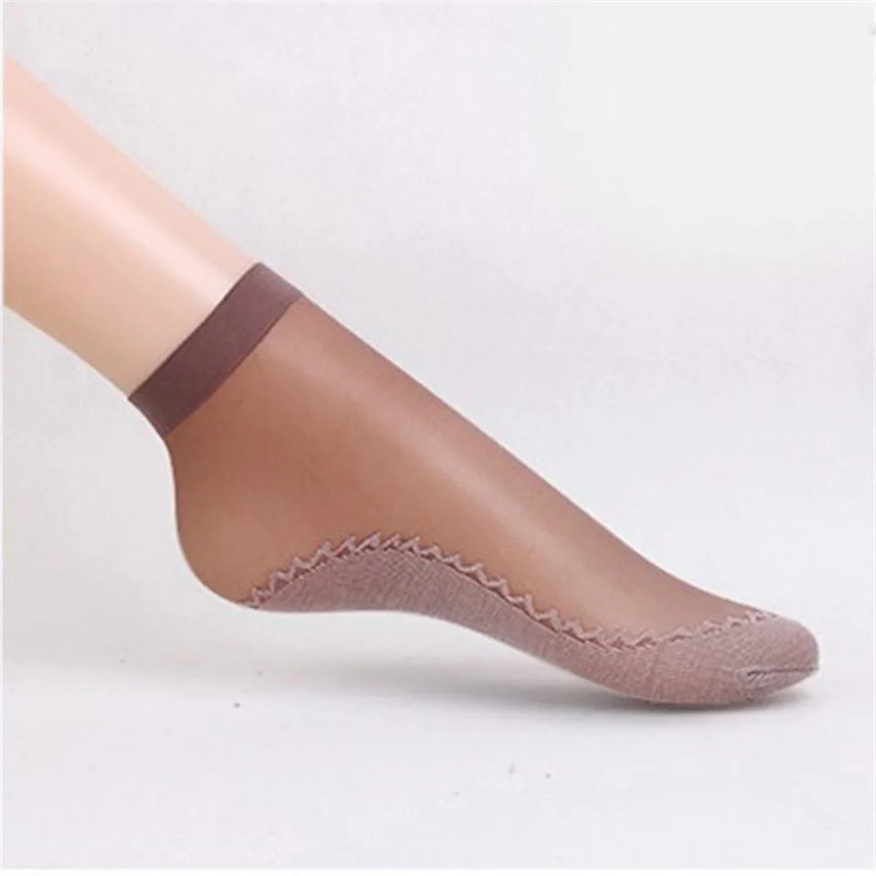 Лидер продаж! Высокое качество женские бархатные носки женские носки летние уличные носки тонкие шелковые прозрачные 10 пар заниженные