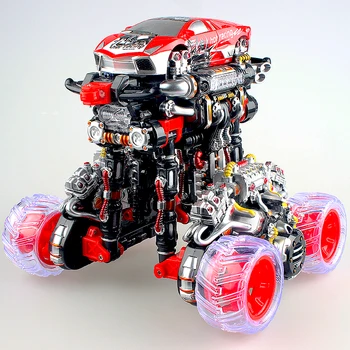 

Large Deformation Control Charging Stunt Car Dumper Overturning Car Remote Control Car Toy