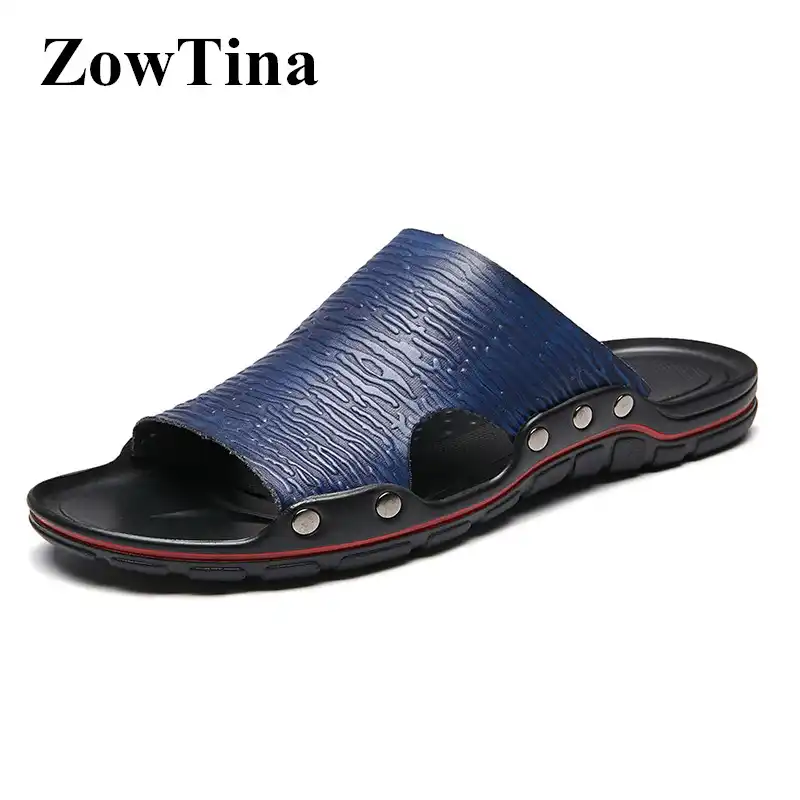 royal blue flip flops