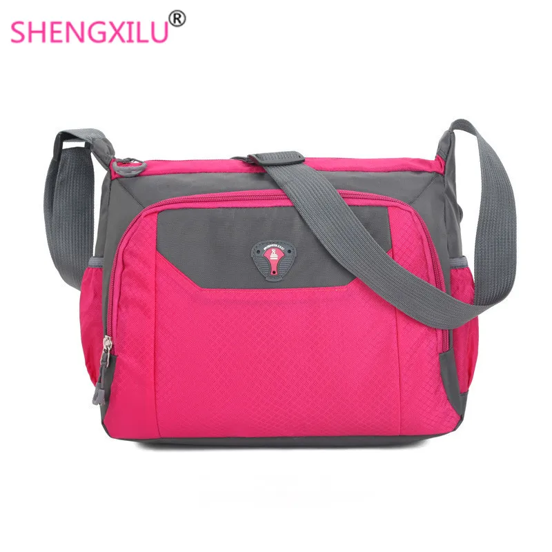 

Shengxilu Casual Women Crossbody Bags Candy Color Big Brand Girls Shoulder Bags Fashion Ladies Messenger Bag Travel Handbags