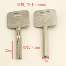 B009 дом Uncut заготовки ключей слесарные принадлежности Главная болванки ключей