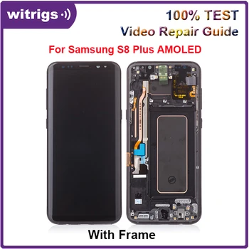 

Witrigs For SAMSUNG GALAXY S8 Plus G955 LCD Display Touch Screen Digitizer Replacement