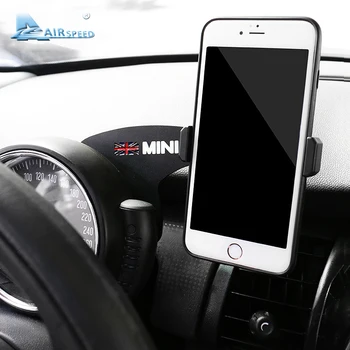 

Airspeed Union Jack Bracket for Mini Cooper R55 R56 Accessories Car Mobile Phone Holder Auto Interior Decoration Phone Mount