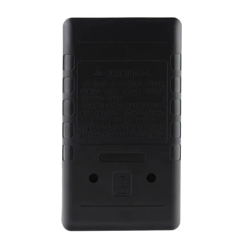 DT830B ЖК цифровой мультиметр Вольтметр Омметр Амперметр ручной тестер AC DC ранний