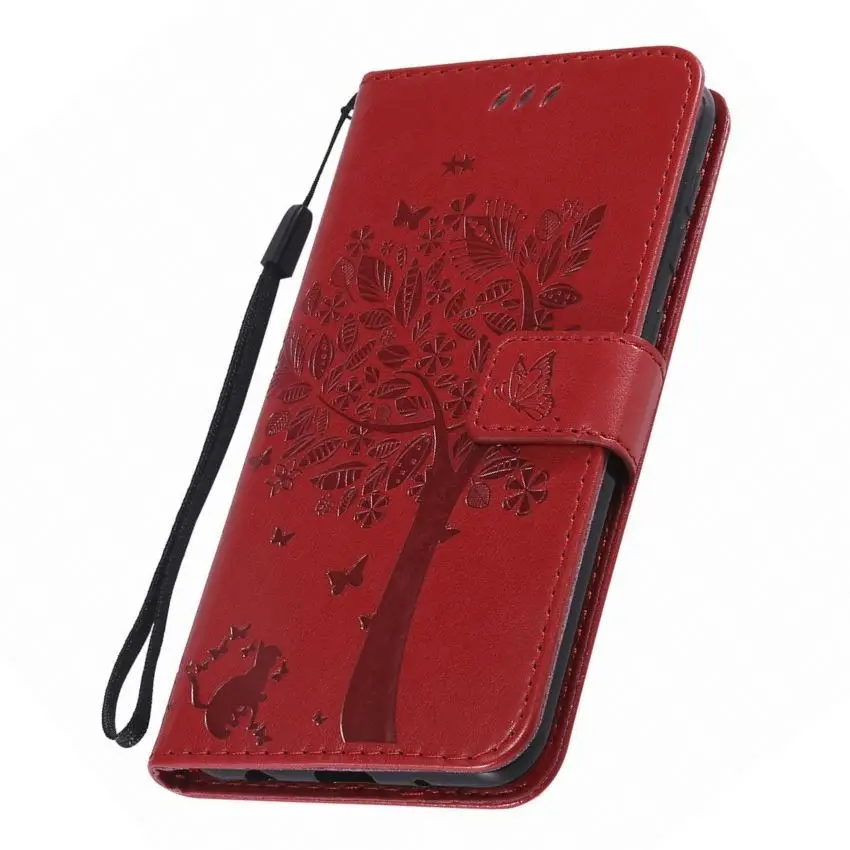 Кожаные чехлы с отделением для карт Samsung Note 9 8 5 4 3 C9 PRO G360 J2 Prime G532F Xcover G390F J120 J5 J7 флип