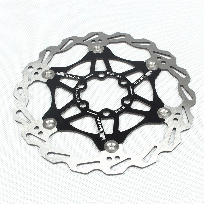 

160/180mm Stainless Steel MTB Mountain Bike Bicycle Brake Disc Floating Pads